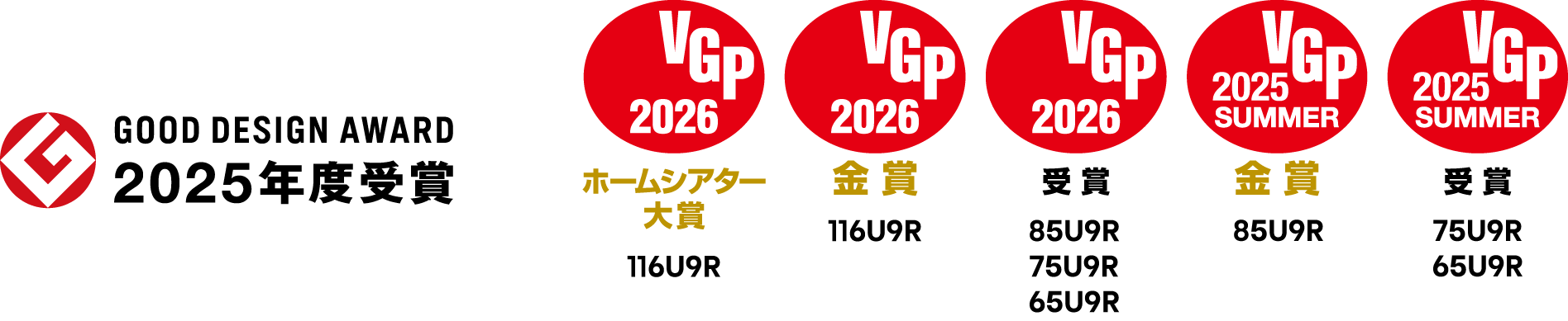 VGP受賞