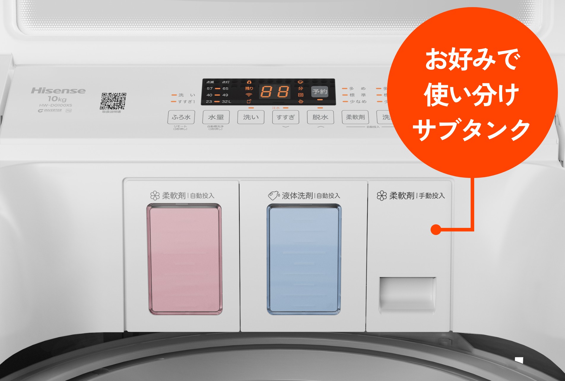 「手動」投入にも対応