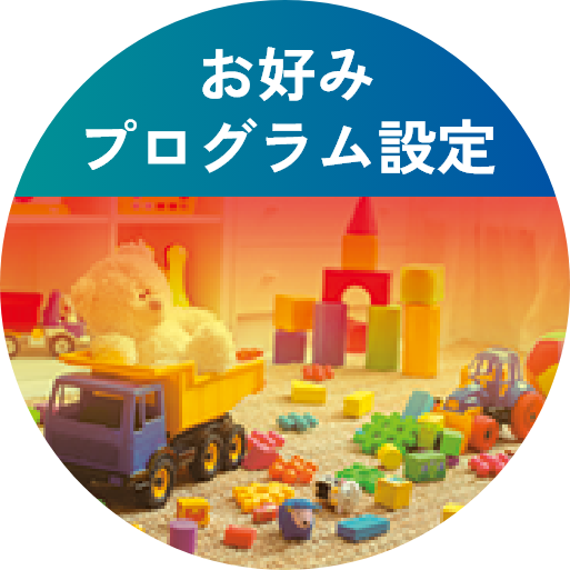 お好みプログラム設定