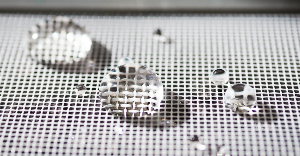 超はっ水だから、ゴシゴシ洗い不要！