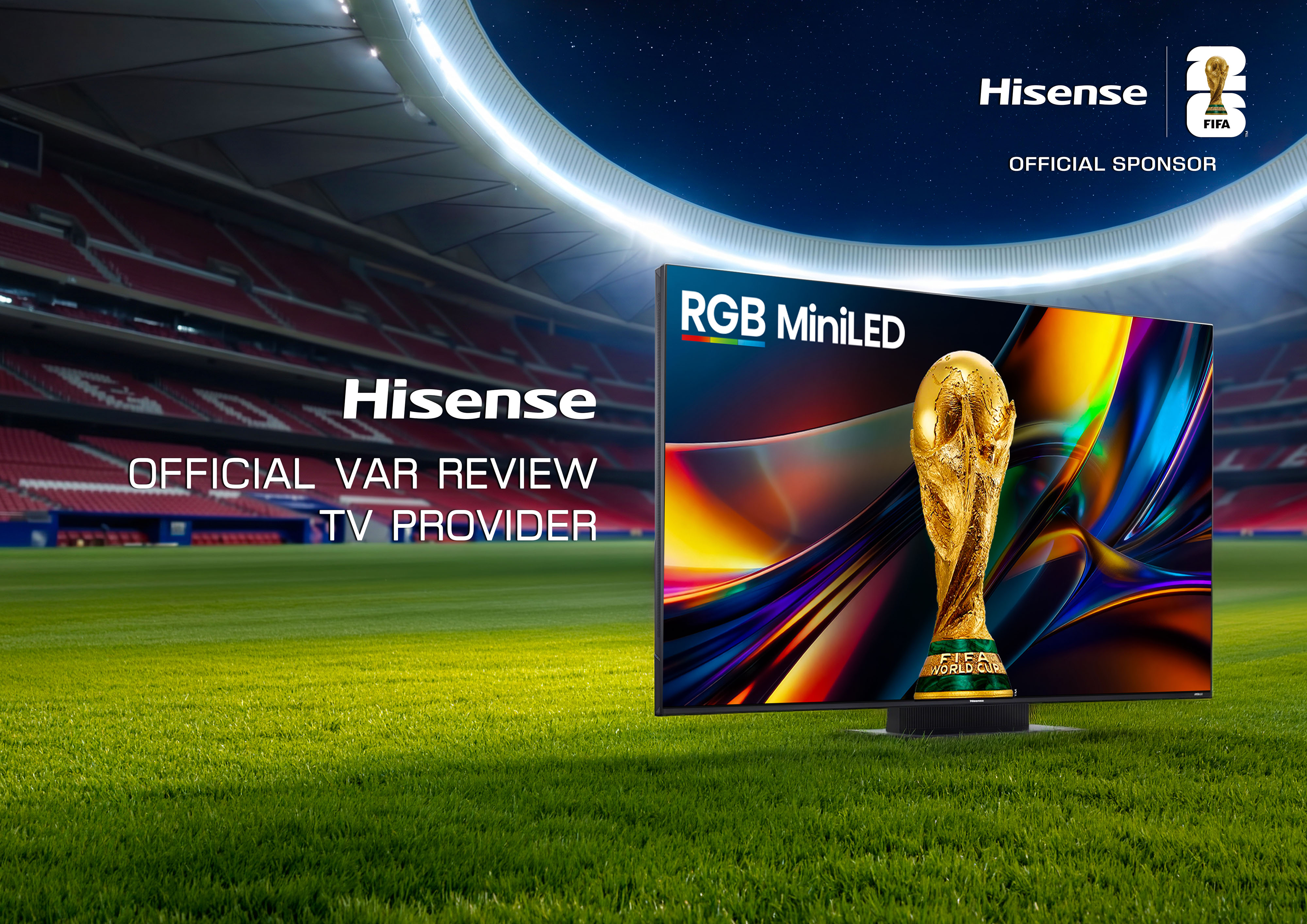 FIFAワールドカップ2026™公式VARレビューテレビプロバイダーとして大会