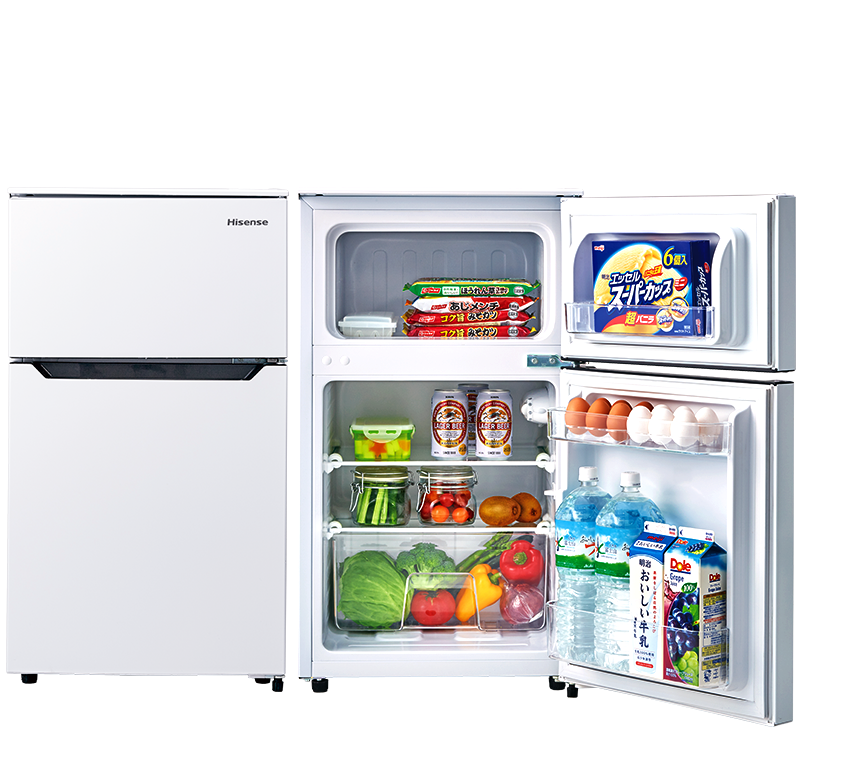 生活家電 冷蔵庫 93L HR-B95A 冷凍冷蔵庫 | ハイセンスジャパン株式会社