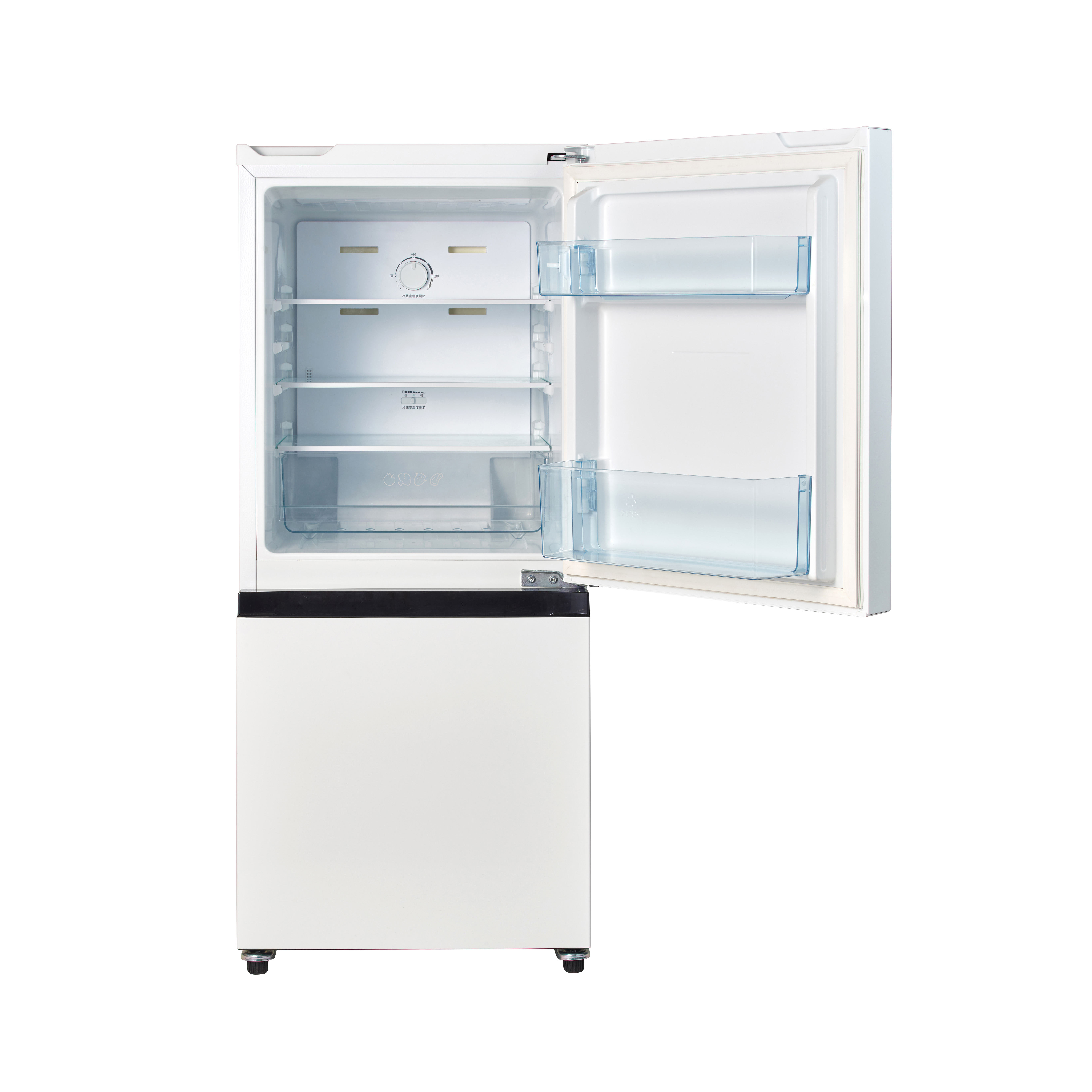 売れ筋一番人気 ハイセンス （右開き）135L 2ドアノンフロン冷蔵庫 HR-D13E2W ホワイト HRD13E2W ※配送のみ：お届けは玄関 冷蔵庫・冷凍庫 
