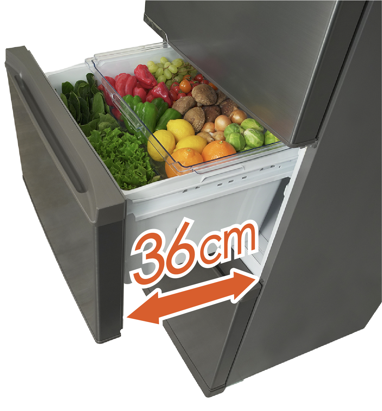 360L HR-D3601S 冷凍冷蔵庫 | ハイセンスジャパン株式会社