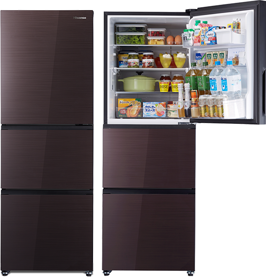 282L HR-G2802BR 冷凍冷蔵庫 | ハイセンスジャパン株式会社