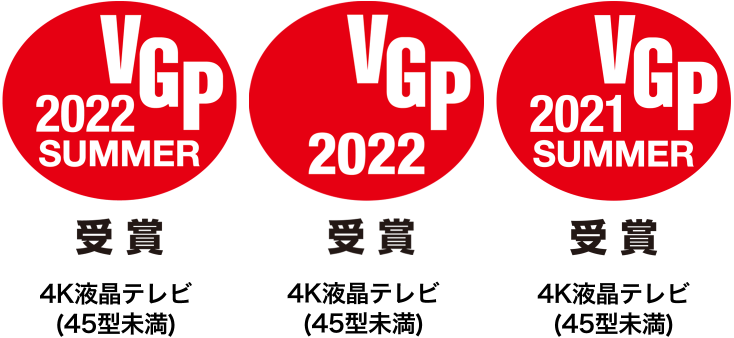 VGP2021SUMMER受賞