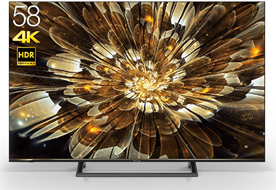 58V型HDR対応ULTRAHD TV 4K液晶テレビ