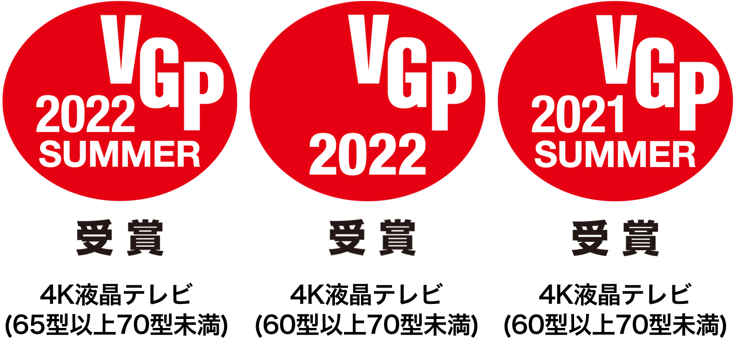 VGP2021SUMMER受賞