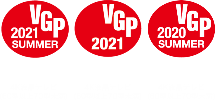 VGP2020SUMMER受賞