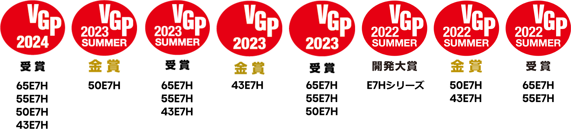 VGP受賞