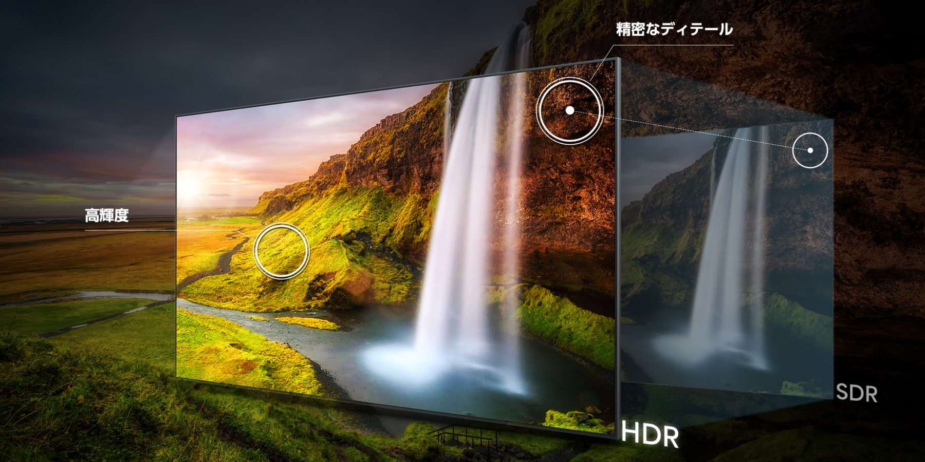 AI HDRアップコンバート