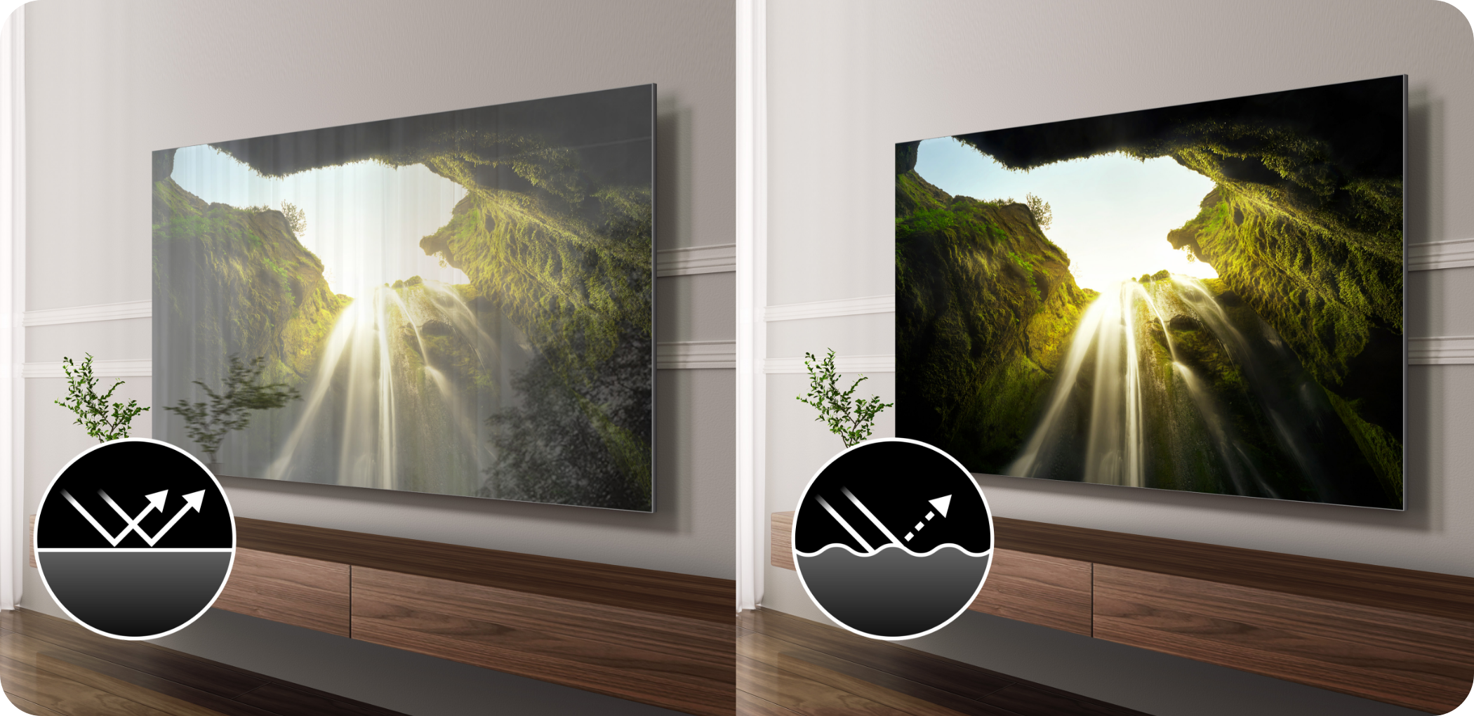 低反射広視野角パネルPRO