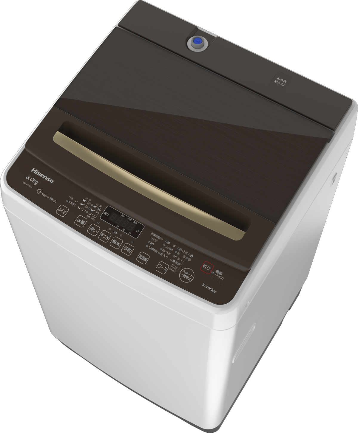 8kg 全自動洗濯機 HW-DG80A| ハイセンスジャパン株式会社