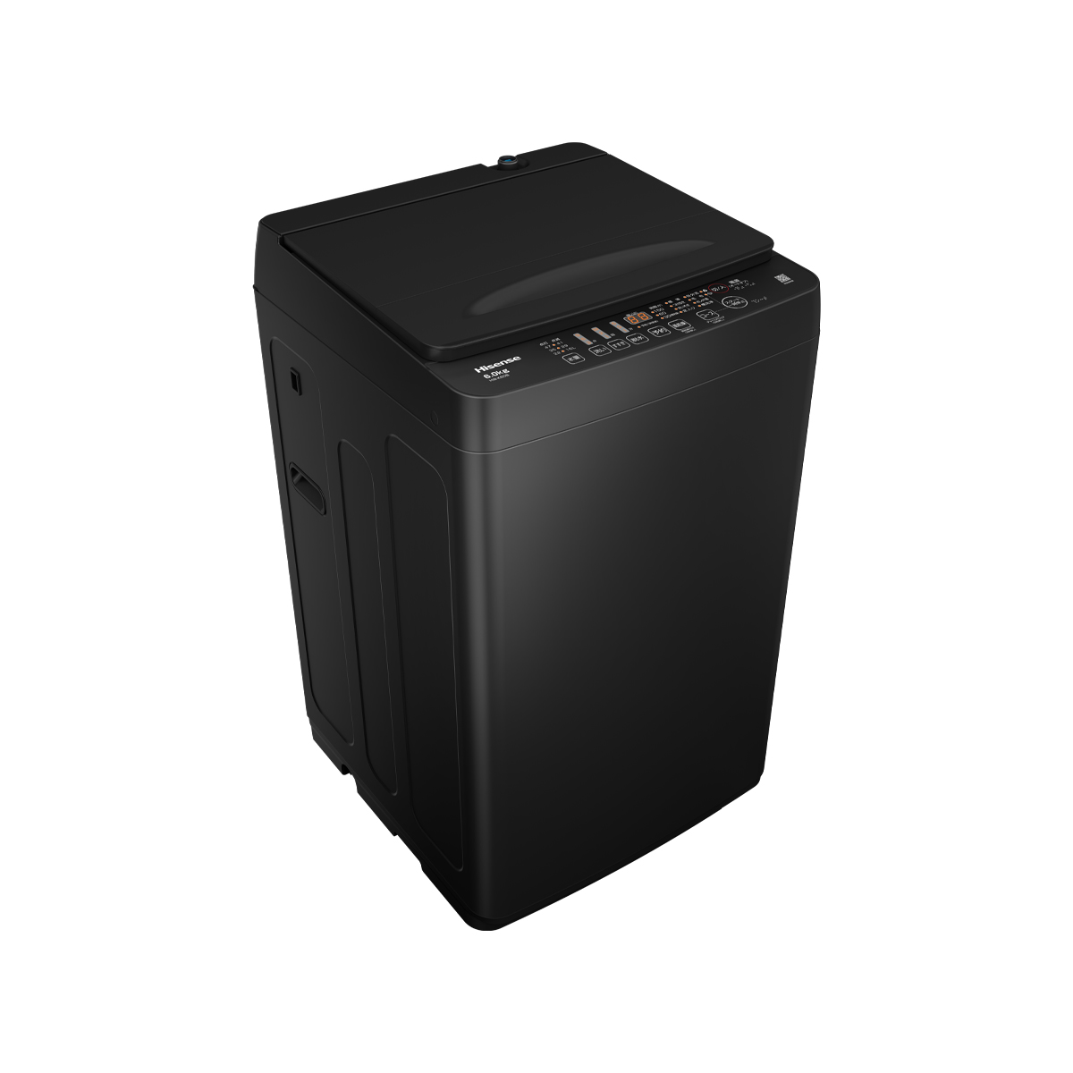 Hisense 洗濯機 5.5キロ 高年式 2023年 黒 おしゃれ d3746 JAKN1610/洗濯機/5.5キロ/ステンレス槽/ブラック/一人暮らし