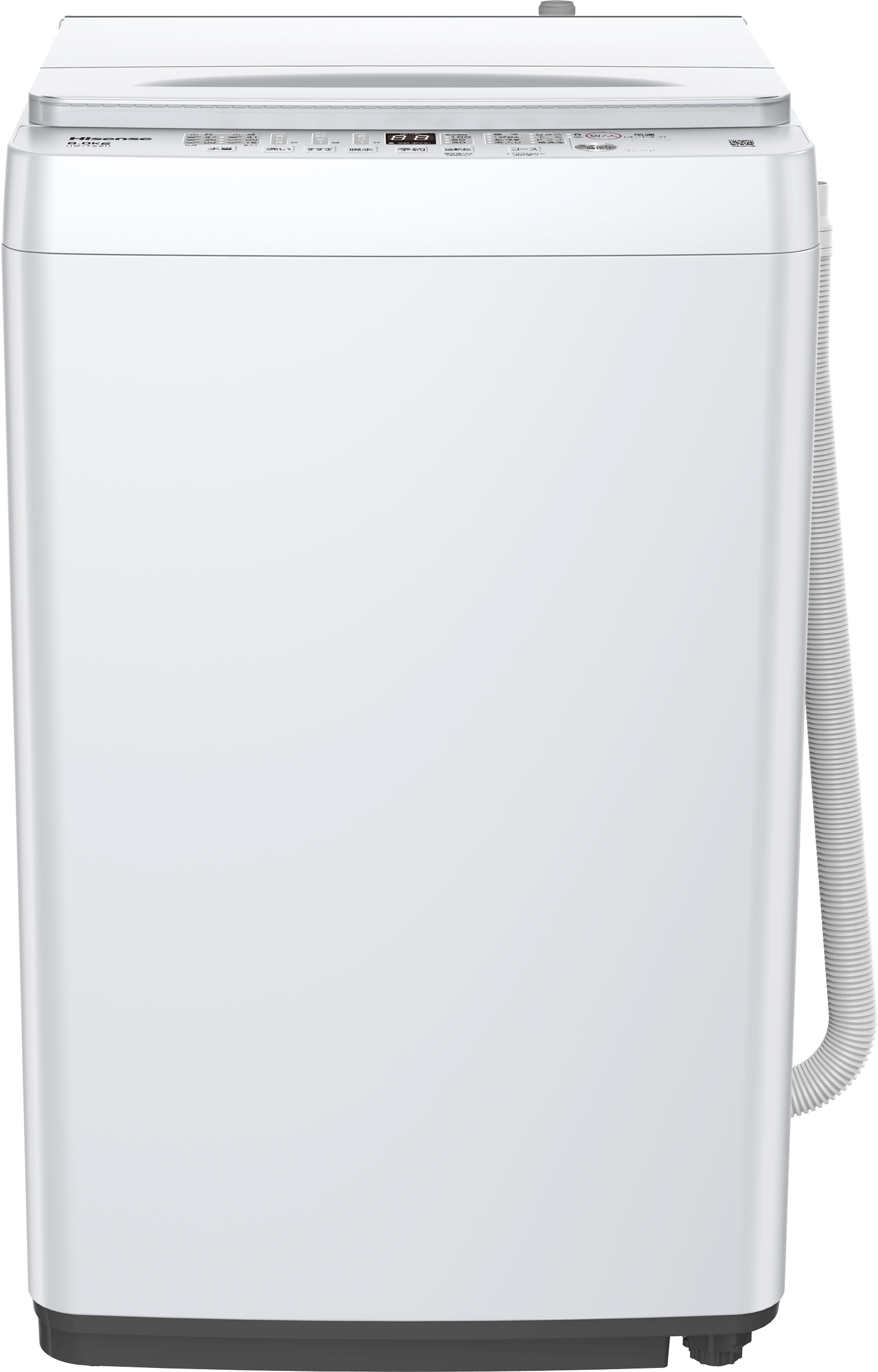 ハイセンス 4．5kg 全自動洗濯機 オリジナル 白 HWE4504 洗濯機 生活家電 家電・スマホ・カメラ 芸能人愛用